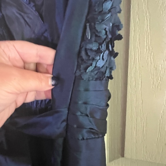 NWOT Cherlone Size 14 Navy Cocktail Dress - Picture 4 of 4